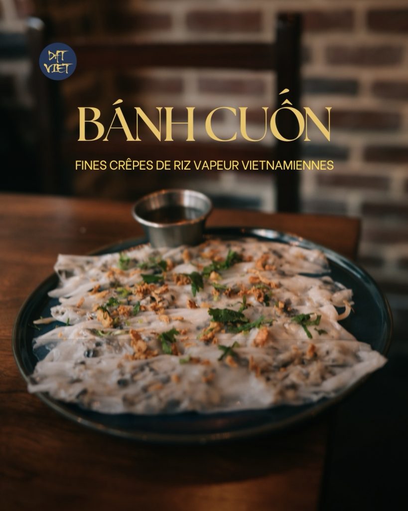 Banh cuốn Paris Dat Viet